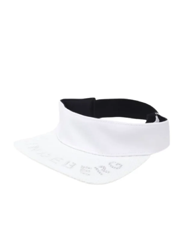 Rex Golf Visor In White