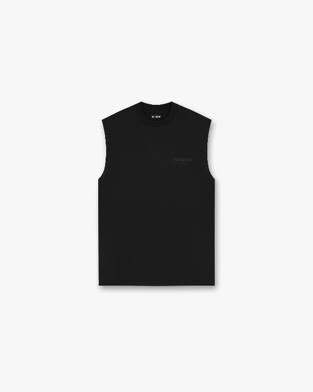 Team 247 Oversized Tank - Matte Black