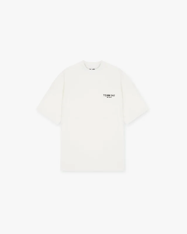 Team 247 Oversized T-Shirt - Flat White