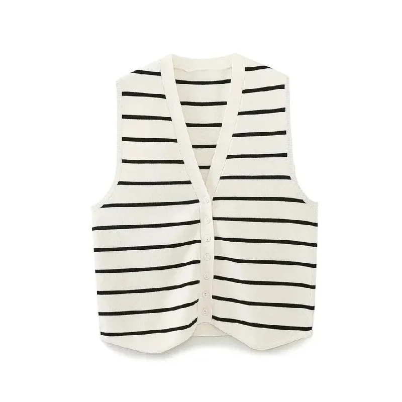 Dolo Statement Vest Summer Casual Tops