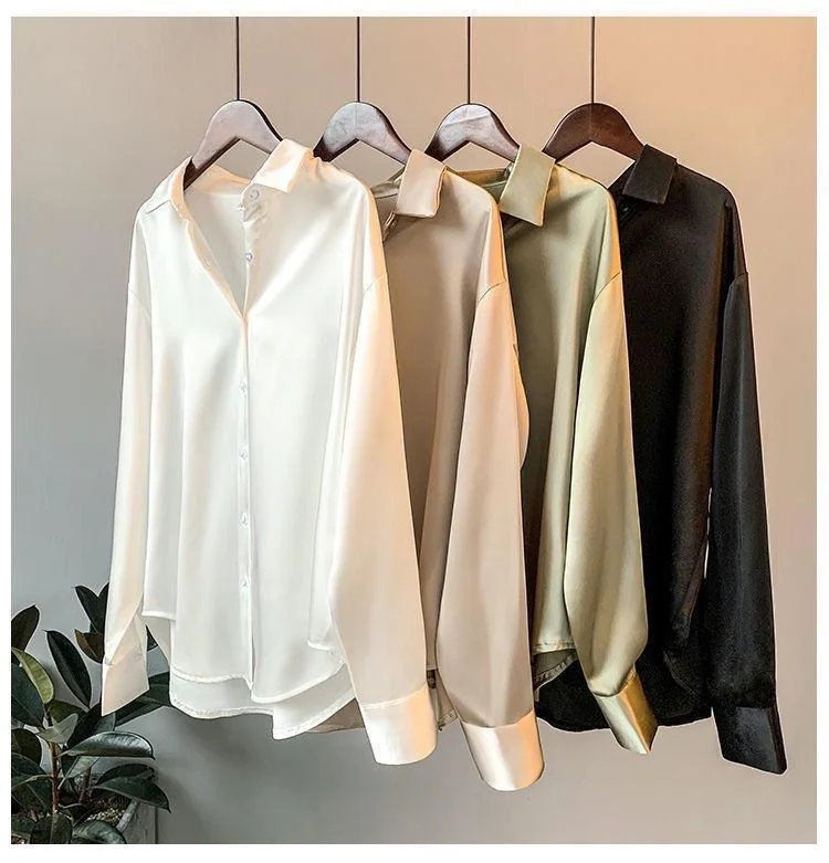 Hathor Luxury Satin Shirts