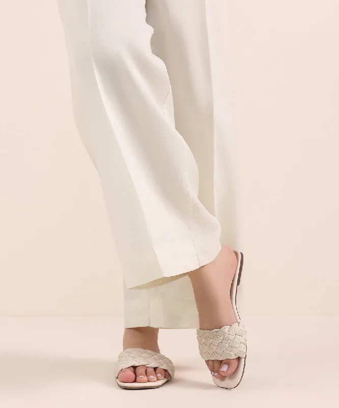 Raw Silk Culottes