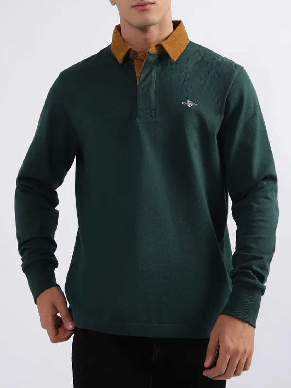 Gant Tartan Green Regular Fit Polo T-Shirt