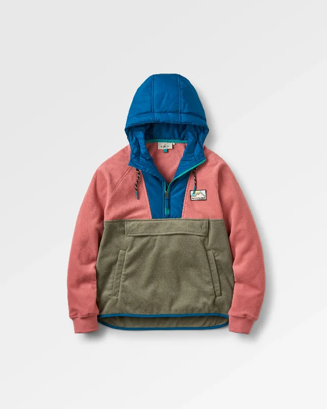 Alexander Recycled Polar Hooded Fleece - Dusty Rose