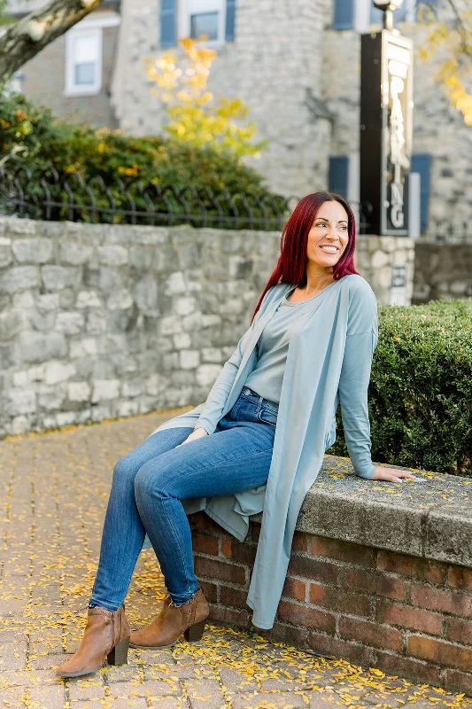 Duster Cardigan and Tank