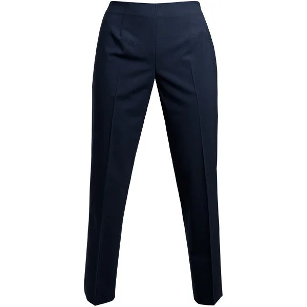 Bi Stretch Side Zip Pant in Navy