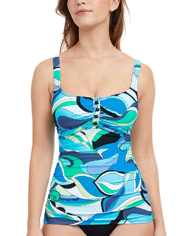 Profile by Gottex Retro Love Square Neck Tankini