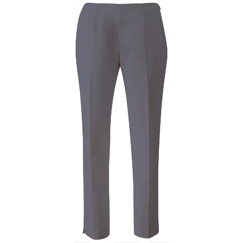 Techno Side Zip Capri in Dapple Grey