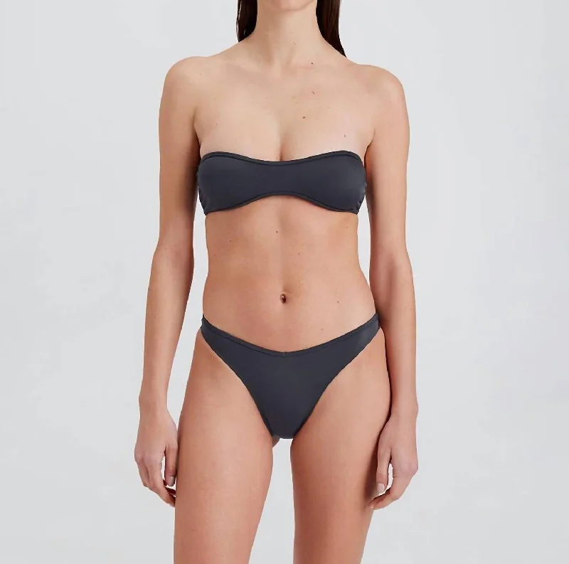 The Maeve Bikini Bottom In Black