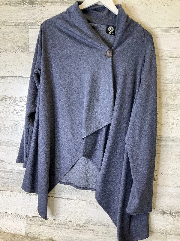 Top Long Sleeve By Clothes Mentor In Blue, Size: Xl