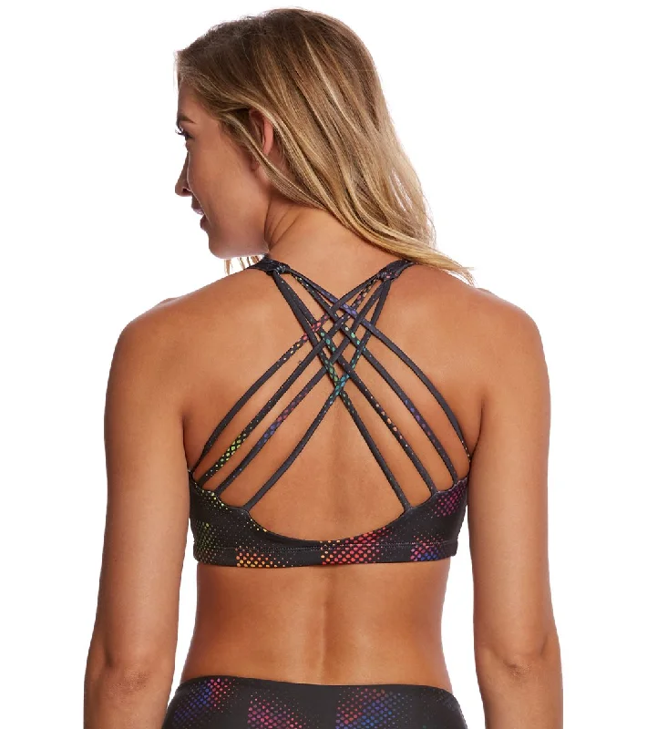 Onzie Chic Yoga Sports Bra Stained Glass