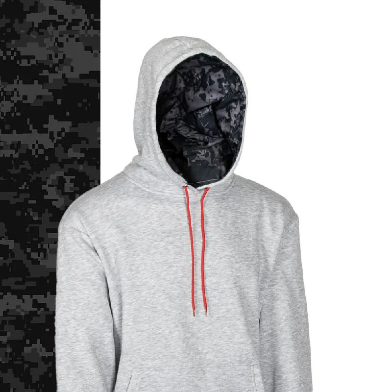 Classic Lined Hoodie | Blackout Digi Camo