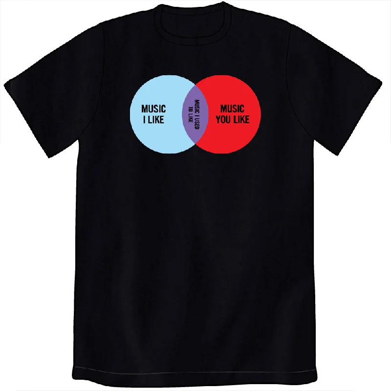 Musical Elitism Venn Diagram Shirt