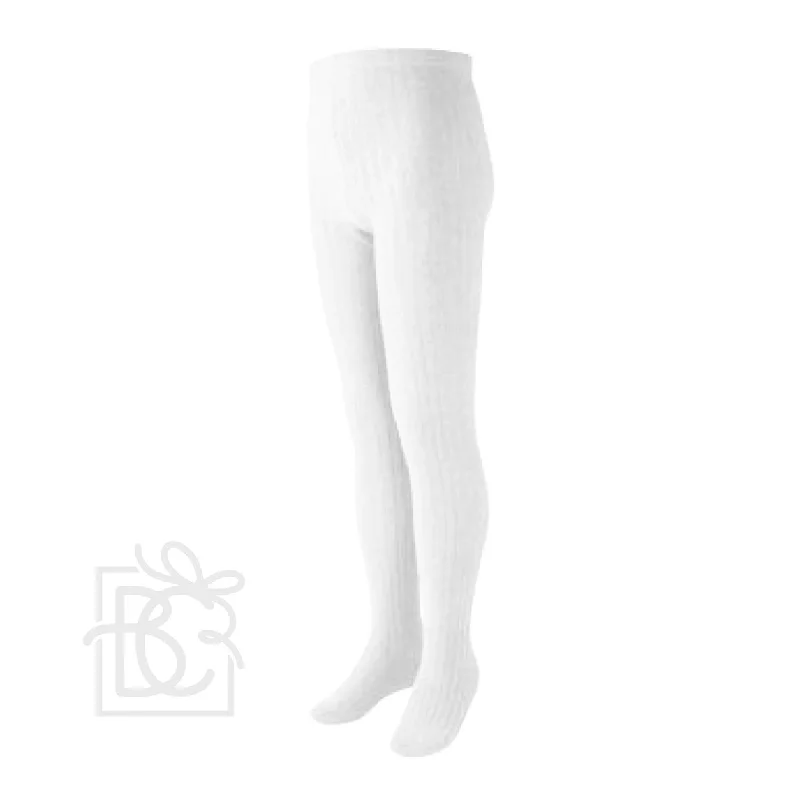 Ribbed Cotton Tights - 162