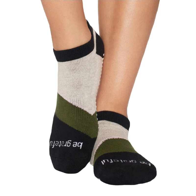 Be Grateful - Althea Aspen Grip Socks (Barre / Pilates)