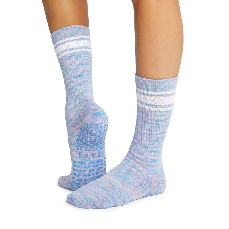 Kai Crew Grip Socks - Aura (Pilates / Barre)