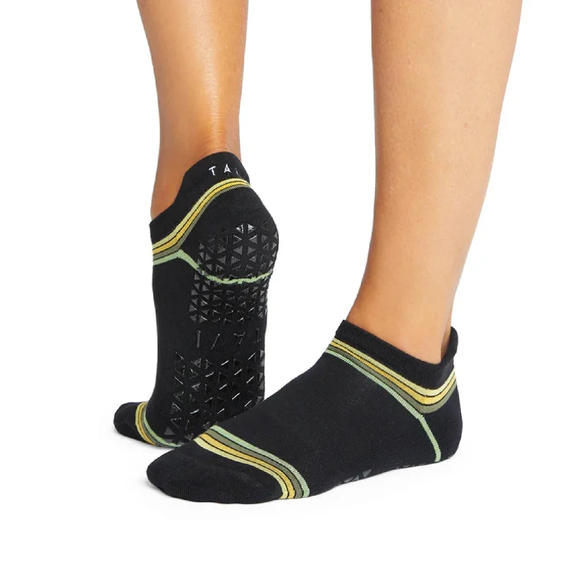 Savvy Grip Socks - Ebony Vibe (Barre/Pilates)