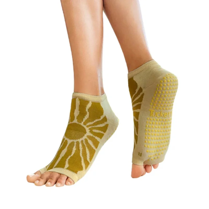 Anklet Grip Socks - Sunkissed (Barre / Pilates)